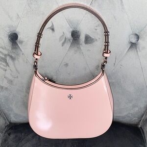Tory Burch Pink Emerson Patent Shoulder Bag